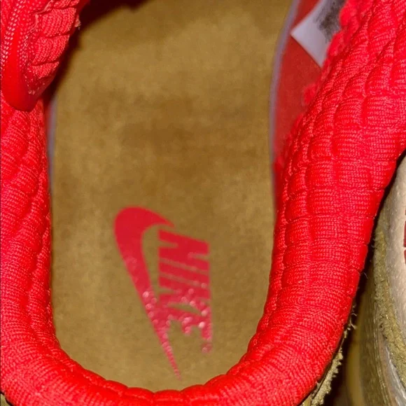 Nike Dunk Low Bronzine Picante Red Womens Size 6 - Picture 9 of 9